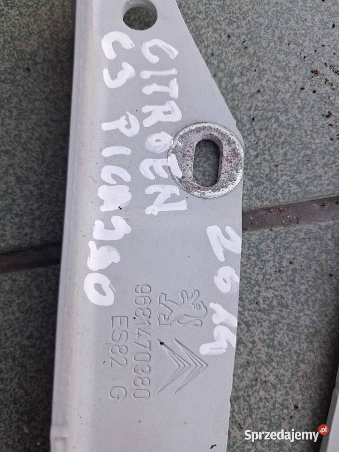 Zawiasy maski silnika Citroen C3 Picasso Lift