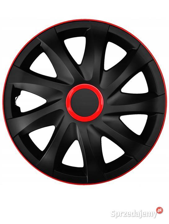 Kołpaki samochodowe 16 czarne czerwone Kando kujawsko-pomorskie Toruń