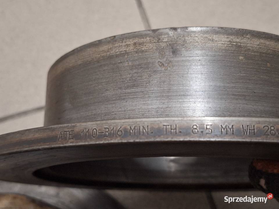 Lexus RX II 400h tarcze hamulcowe tył ATE RX400h Toruń