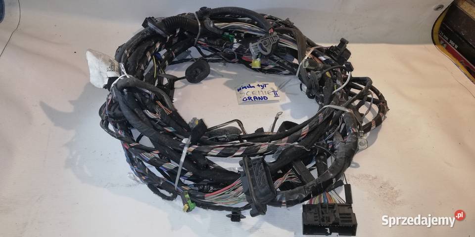 wiązka elektryczna tył 8200360697 Renault Grand Układ elektryczny Piotrków Trybunalski