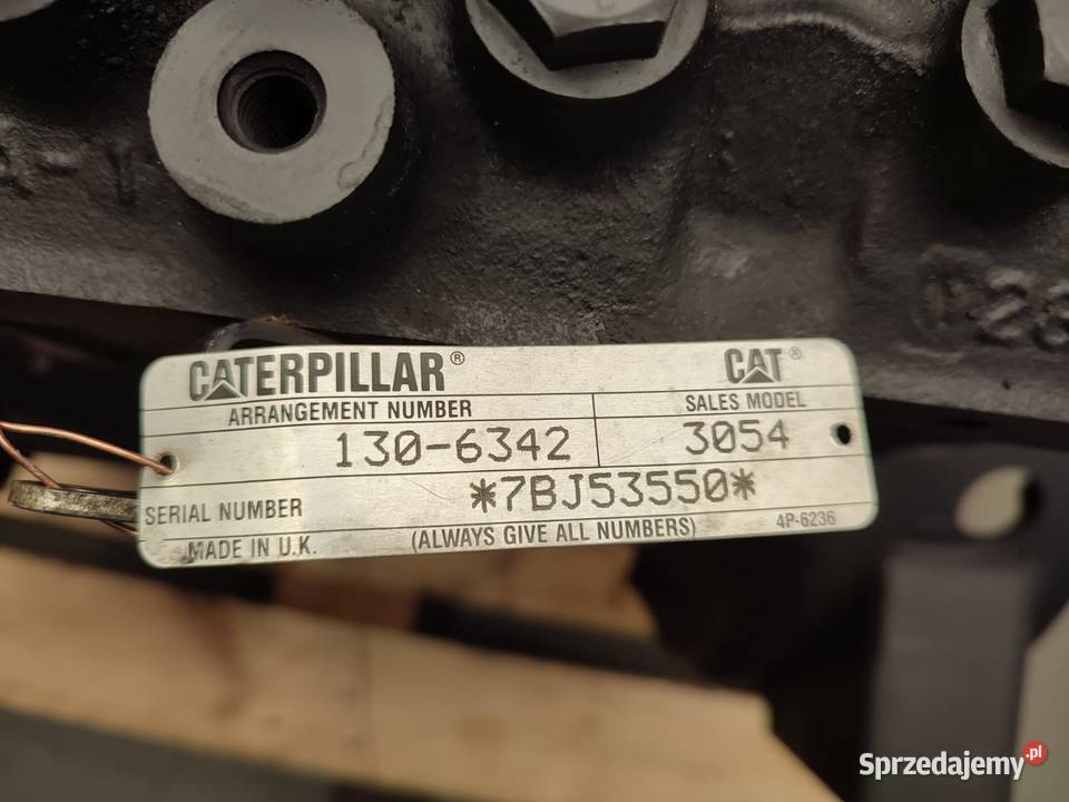Silnik kompletny Perkins AK CAT TH62 Wilkowo sprzedam