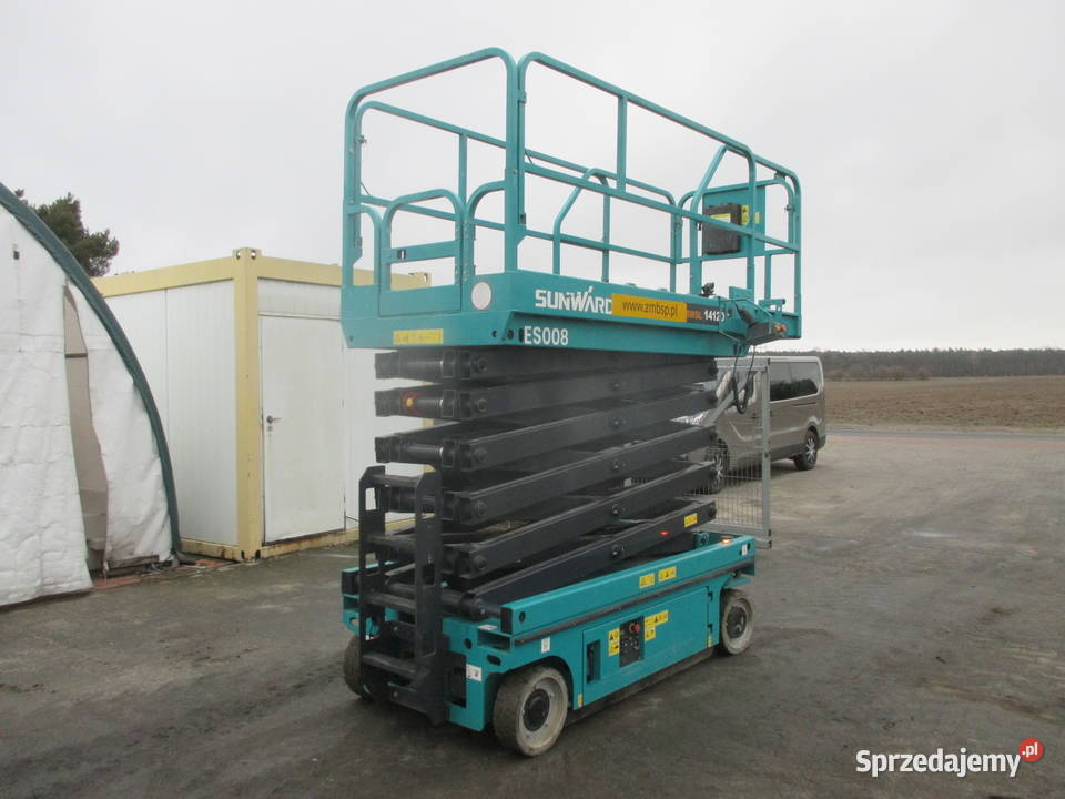 Podnośnik nożycowy14 m Sunward SWSL1412DC Rok produkcji 2022 Motoryzacja Pleszew