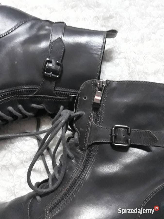 Skórzane trzewiczki damskie TAMARIS WOJAS Rzeszów sprzedam