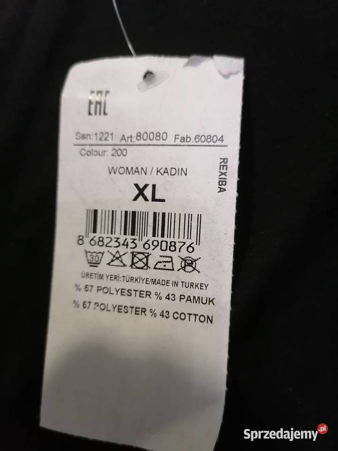 XL Tshirt LTB damska koszulka bawełniana z krótki