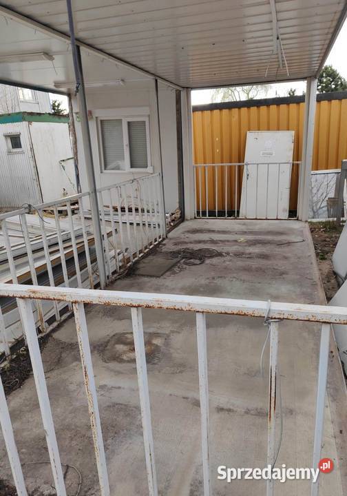 Taras balkon kontenerowy zestaw 2 kontener 6m Pozostałe Łomianki