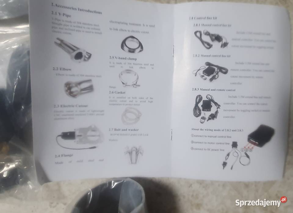 elektryczna przepustnica wydechu 3 ypipe