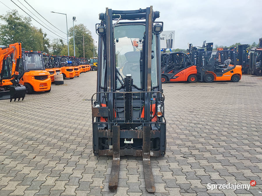 Wózek widłowy elektryczny Linde E16H02 16 t Kęty