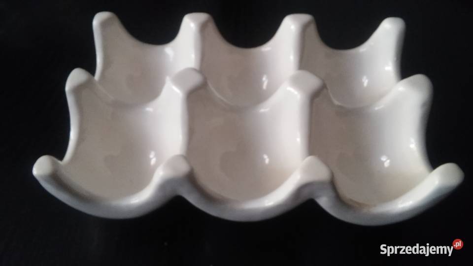 podstawka na jajka biała porcelit Akcesoria kuchenne mazowieckie Warszawa
