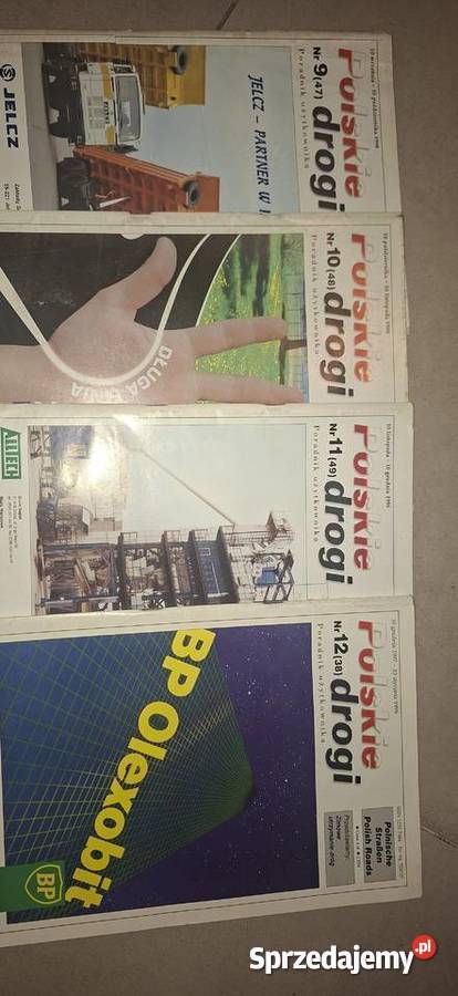 Kolekcja Magazyn Polskie Drogi 1998 Kompletny wielkopolskie Leszno