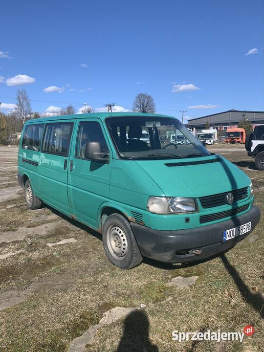 T4 Caravelle long 25 tdi zielony pomorskie Gdańsk