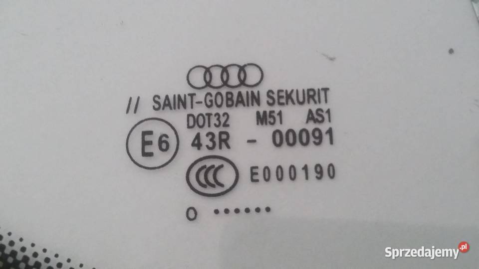 szyba czołowa audi tt 8j 2009 przednia świętokrzyskie Kielce sprzedam