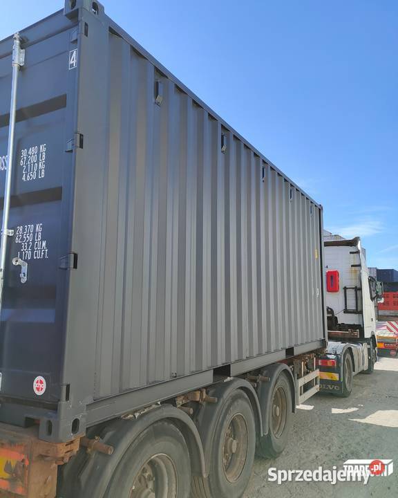 Kontener morski 20DV OW 2026 RAL7016 Gdańsk pomorskie