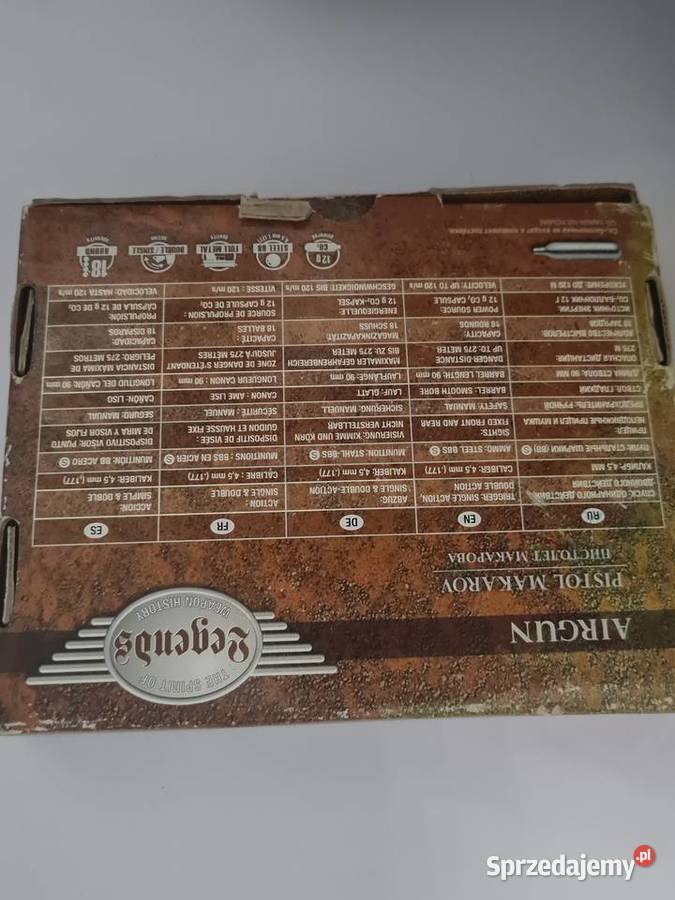 Pistolet gazowy Makarov Umarex Legends Słupsk sprzedam