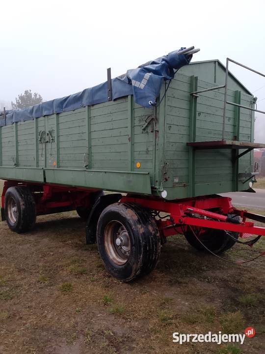 Przyczepa rolnicza 12t 16t nieuszkodzony