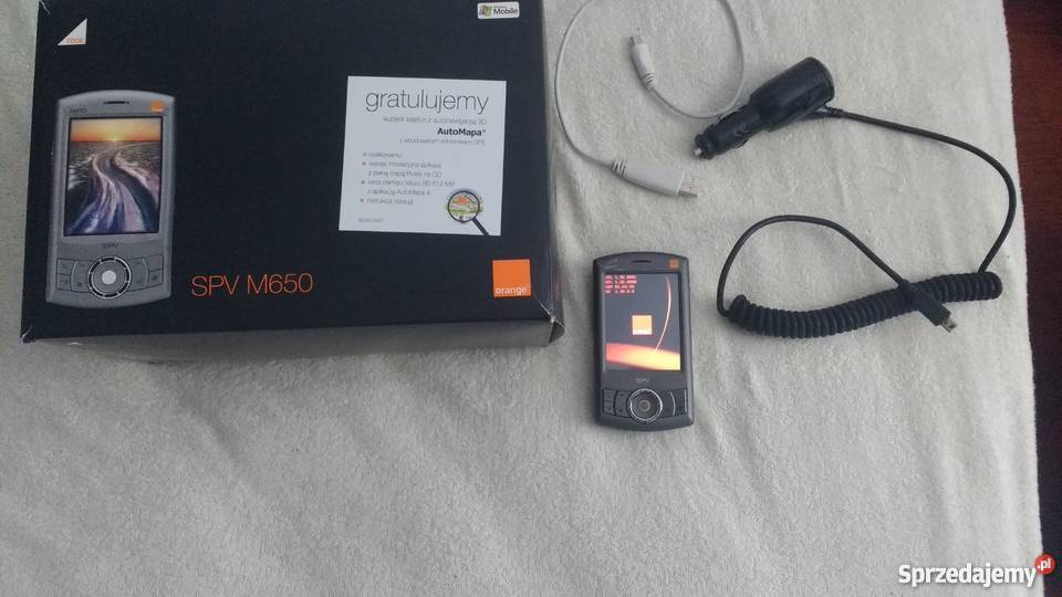 SPV M650 pełny zestaw z pudełkiem stan Dyktafon Warszawa sprzedam