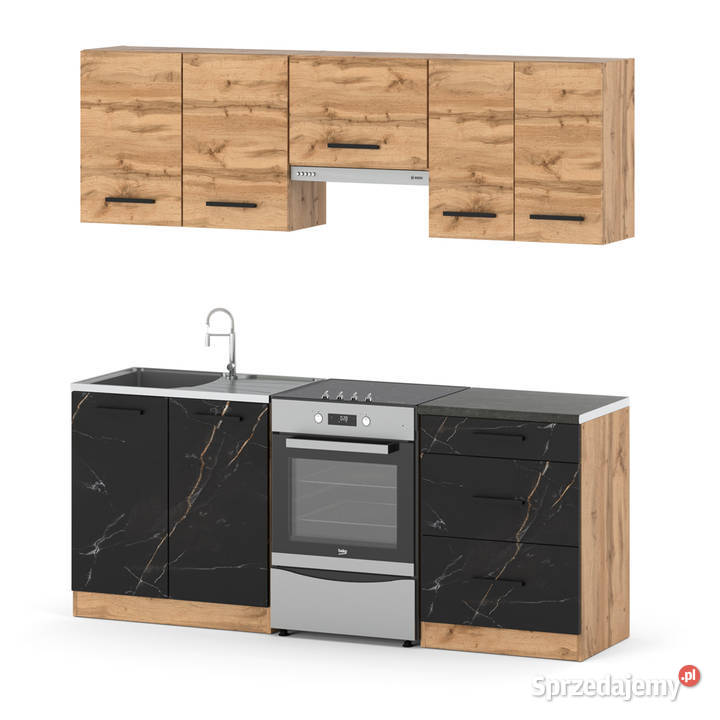 Kuchnia Modułowa Nowoczesna 2m Drewniana Z Elbląg sprzedam