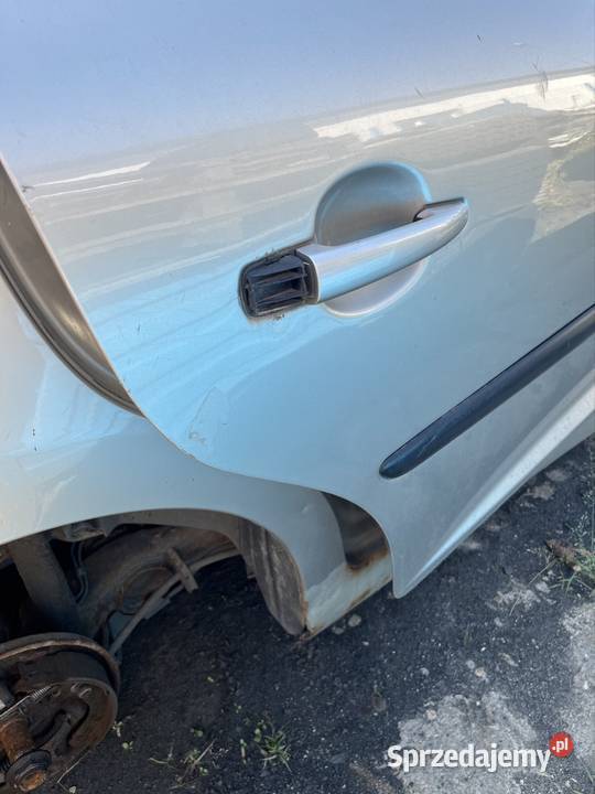 Peugeot 207 drzwi prawe tylne przednie