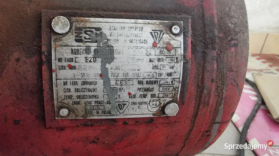 Kompresor 40 l Tarnawa Dolna