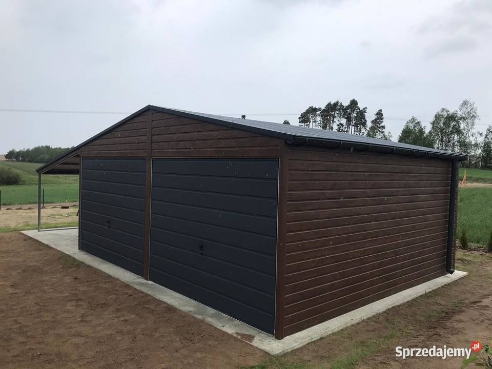 Garaż blaszany PREMIUM KONST 100 PROFIL blacha Sprzedaż mazowieckie sprzedam