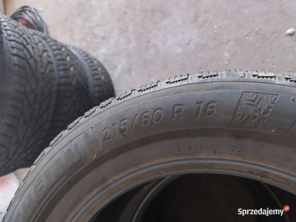 Sprzedam opony zimowe 21560R16 Michelin Stoki
