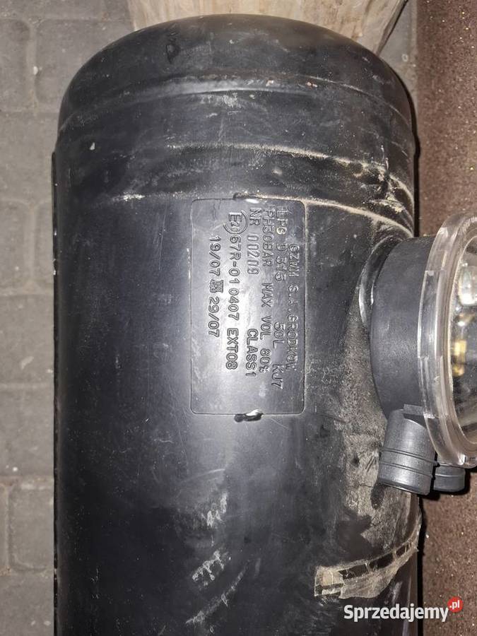 Instalacja gazowa Stag zbiornik 50l Zawada