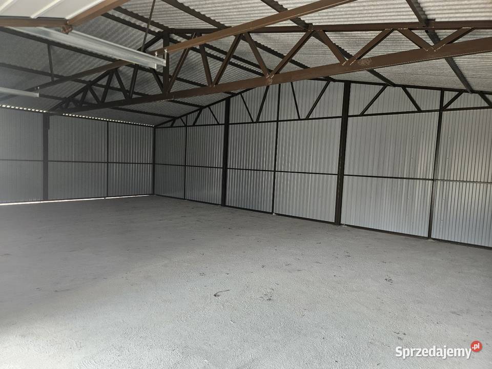 9x6 Garaze Blaszane Garaż Blaszany Blaszak Sprzedaż Lipno