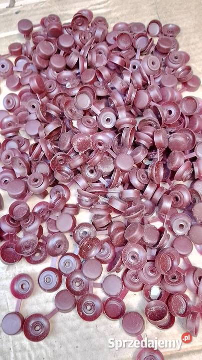 Podkładka zaślepka pod wkręty bordowa Nowa Dęba