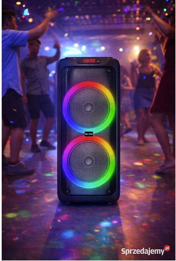GŁOŚNIK BLUETOOTH USB SD KARAOKE MIKROFON DJ Białystok