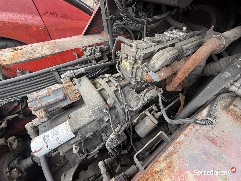 wózek widłowy DANTRUCK 9670DD 7000 udźwig silnik Działoszyn