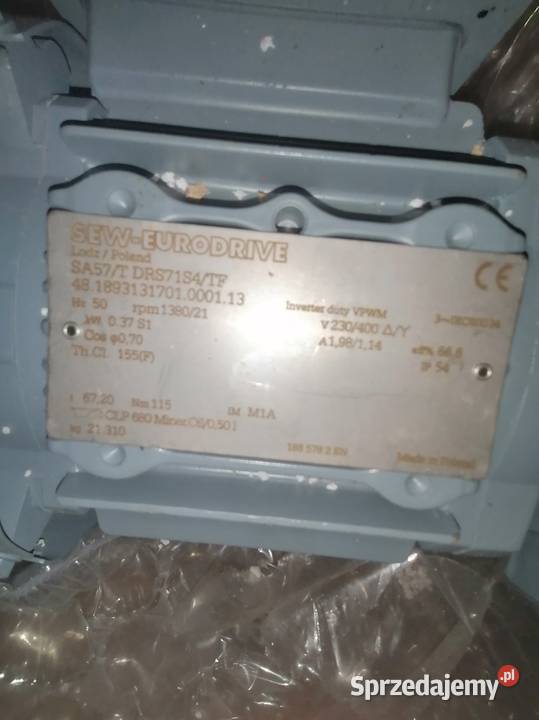 Motoreduktor przekładnia zębata 037 kw Namysłów