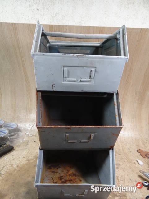 3 X skrzynka warsztatowa TGL MZ AWO IFA org DDR Żary