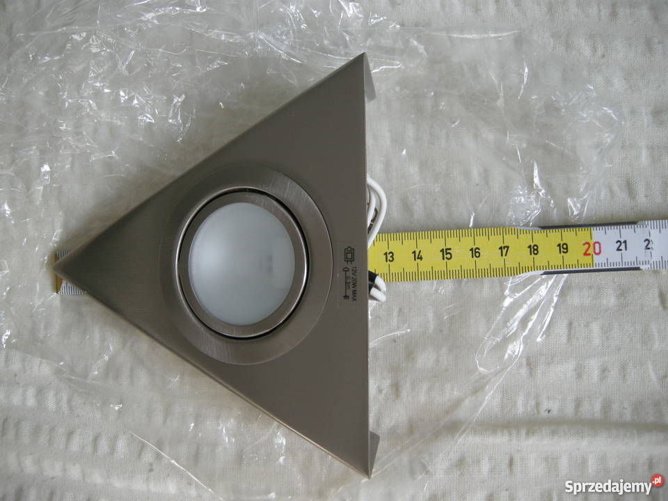 Trójkątna oprawa podszafkowa żarówki zasilacz podkarpackie sprzedam
