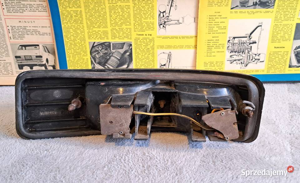 Polski Fiat 127p Fiat 127 lampy tylne osobowe Gliwice sprzedam