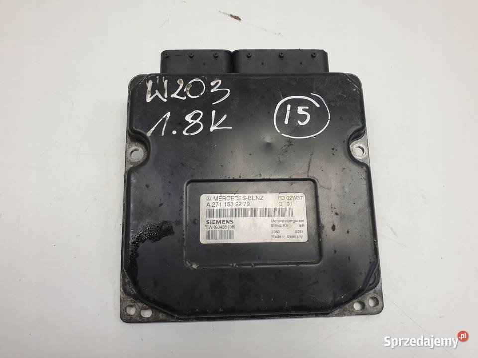 Mercedes W203 18 K STEROWNIK SILNIKA komputer lubelskie Chełm