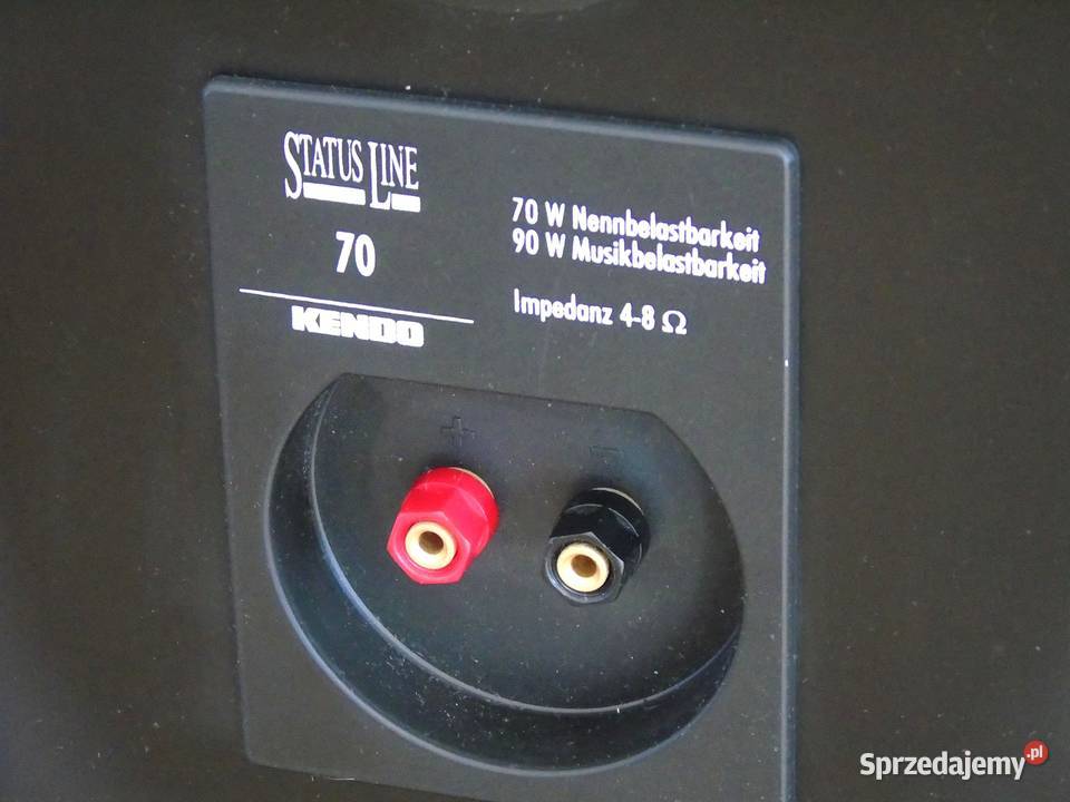 Kolumny Kendo Status Line świetne monitory podkarpackie Jasło