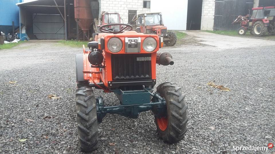 Traktorek ogrodniczy Kubota 6100 diezel 4x4 plus Żółkiewka-Osada