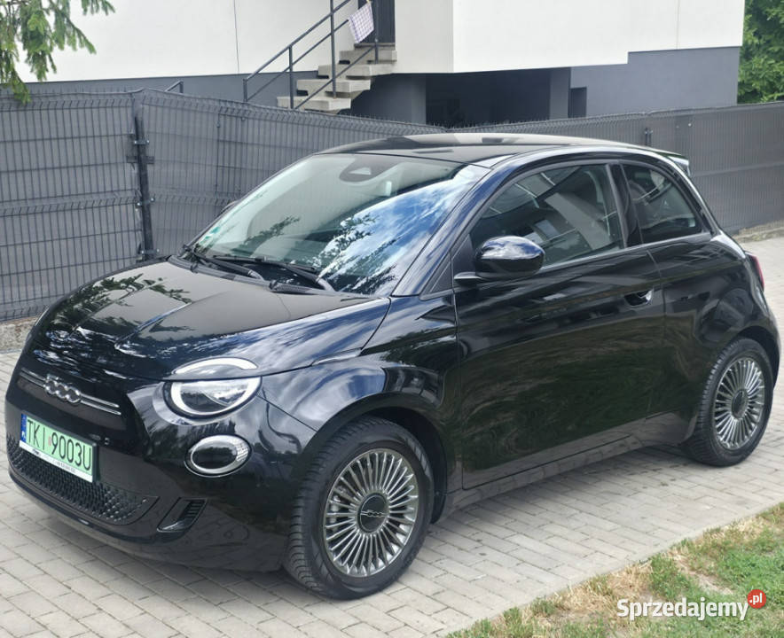 Fiat 500e Elektryk 42 kwh Serwisowany Gwarancja ogranicznik prędkości