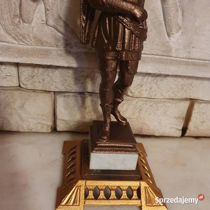 Sprawnafiguralna lampa naftowa z cynkalu 80 5 Wrocław