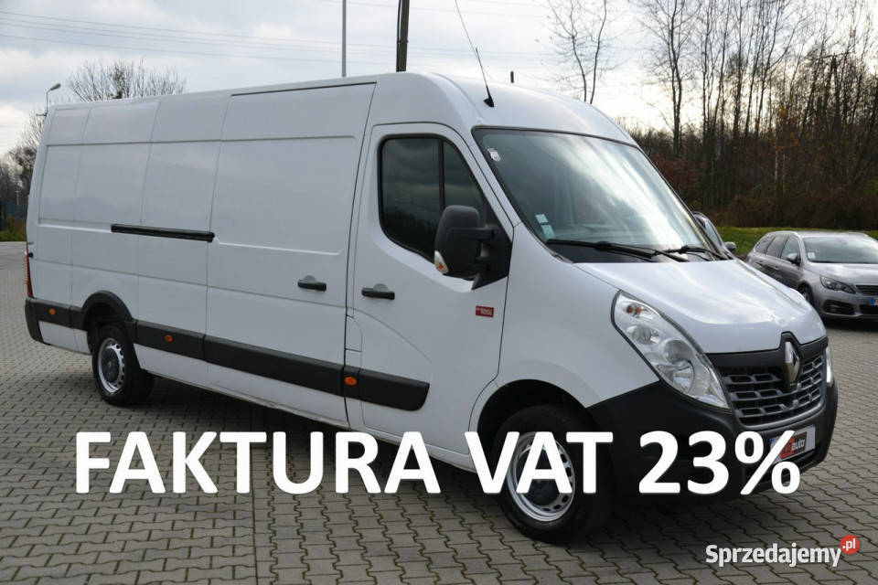 Renault Master FAKTURA VAT L4H2 MAXI 23d 163 biały małopolskie Kęty