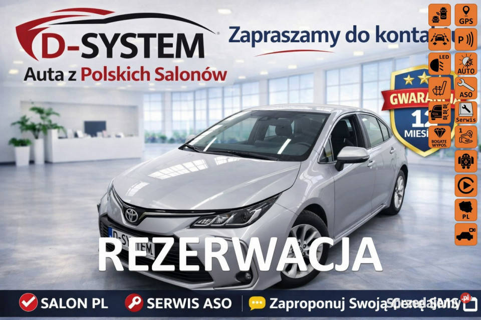 Toyota Corolla 22r Automat Salon Polska 1wł z bluetooth Białystok