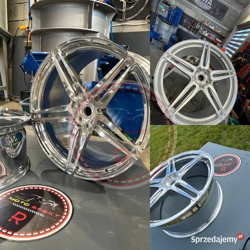 Polerowanie wibracyjne aluminium aquablasting dolnośląskie Wrocław