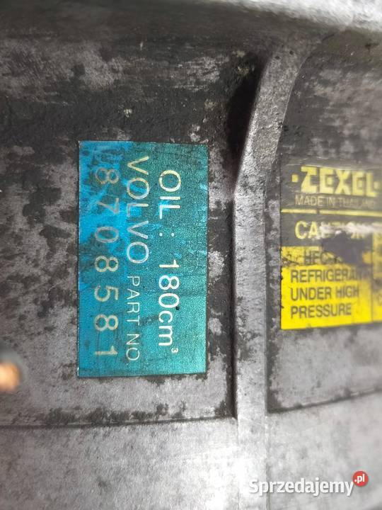 SPRĘŻARKA KLIMATYZACJI 8708581 24 D Volvo S60 I sprzedam