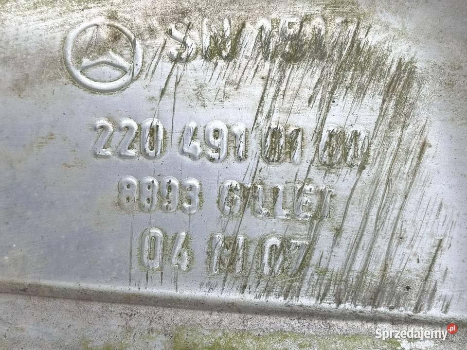 MERCEDES W220 32 CDI TŁUMIK WYDECH RURA TŁUMIKI Bydgoszcz