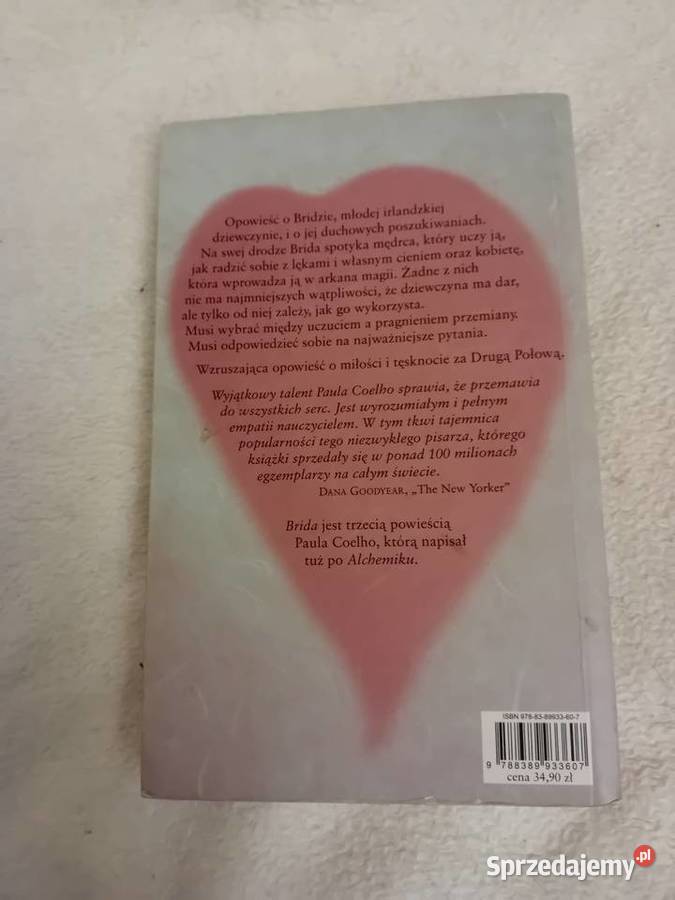 Paulo Coelho zestaw książek Brida Pielgrzym Być