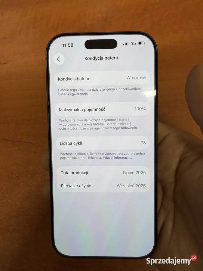 iPhone 17 pro 256gb deep blue Gdańsk