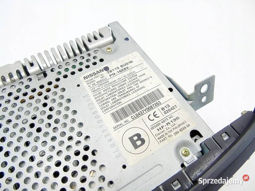 RADIO KASETOWE RADIOODTWARZACZ NISSAN ALMERA osobowe śląskie