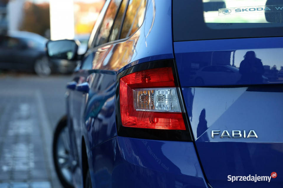 koda Fabia 10 TSI Ambition III 2014 światła przeciwmgielne śląskie Tychy