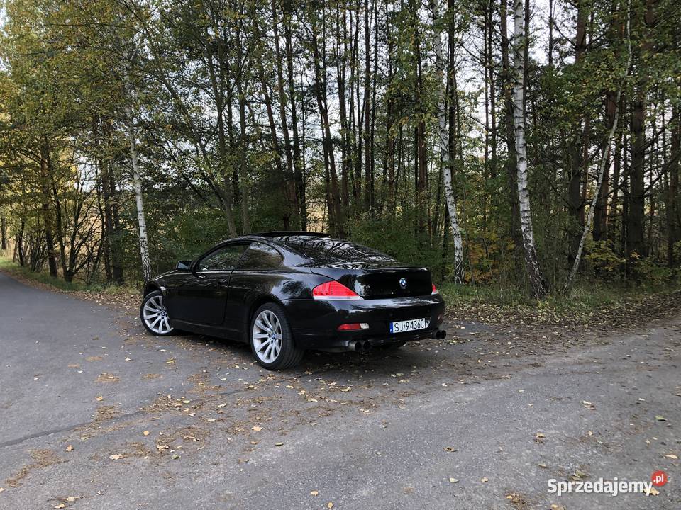 BMW 650i E63 367 V8 PIĘKNA CZARNA BETA OKAZJA