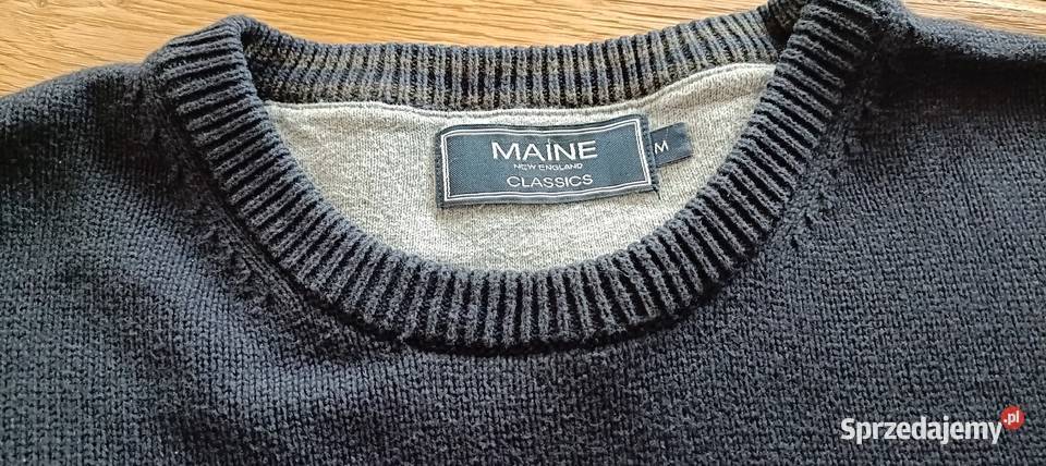 Męski sweter MAINE England Classics 100 bawełna Warszawa