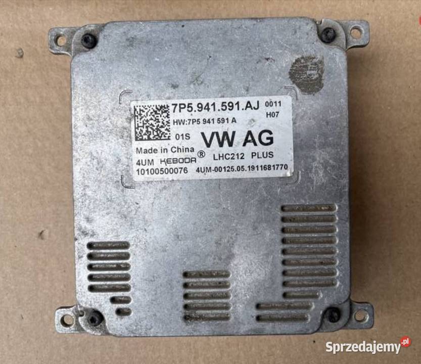VW SKODA SEAT PRZETWORNICA MODUŁ 7P5941591AJ Międzychód